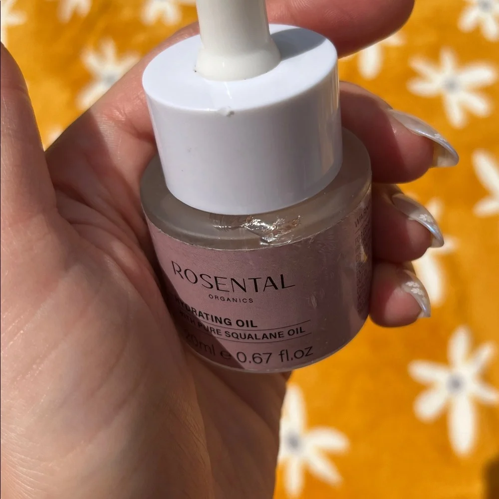 NEW ROSENTAL Organica Hydrating Oil with Pure Squalane Oil MSRP $39 Facial Oil